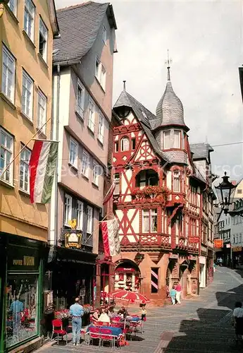 AK / Ansichtskarte Marburg Lahn Wettergasse Kat. Marburg