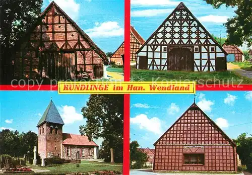 AK / Ansichtskarte Wendland Rundlinge im Han Wendland