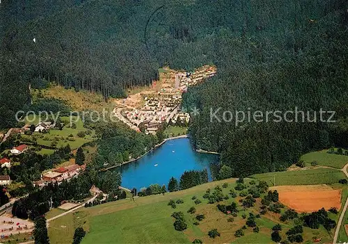 AK / Ansichtskarte Fornsbach Freizeitgebiet Waldsee Fliegeraufnahme Kat. Murrhardt