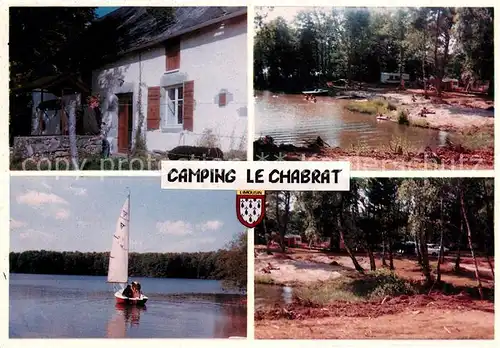 AK / Ansichtskarte Liginiac Restaurant Camping Le Chabrat Lac de Triouzounne Kat. Liginiac