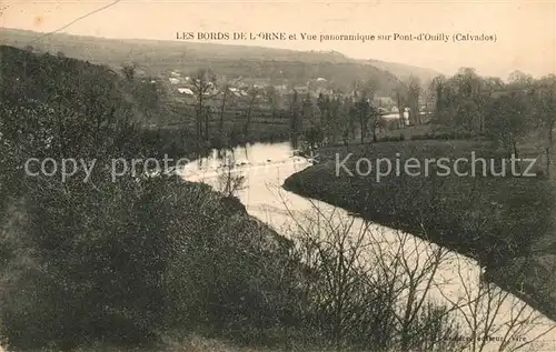 AK / Ansichtskarte Pont d Ouilly Les Bords de l`Orne Kat. Pont d Ouilly