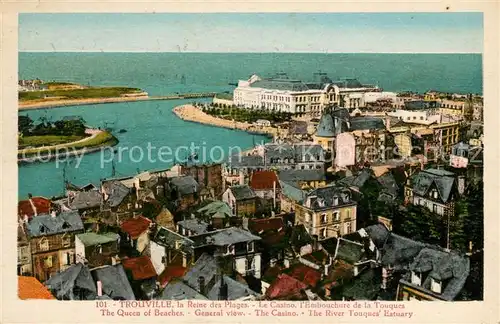 AK / Ansichtskarte Trouville sur Mer Reine des Plages Casino Kat. Trouville sur Mer