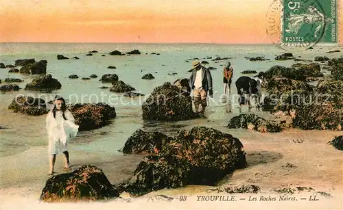 AK / Ansichtskarte Trouville sur Mer Les Roches Noires Kat. Trouville sur Mer