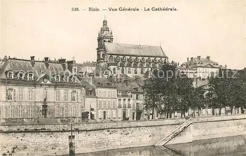 AK / Ansichtskarte Blois Loir et Cher avec la Cathedrale Kat. Blois