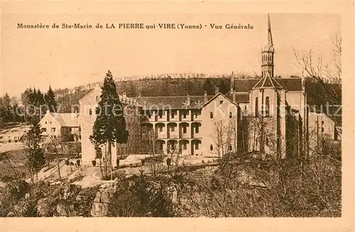 AK / Ansichtskarte La Pierre qui Vire Monastere de Ste Marie Kat. La Chapelle du Mont de France