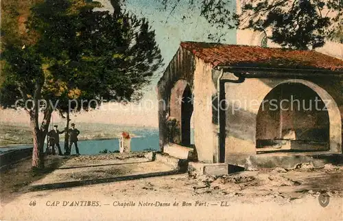 AK / Ansichtskarte Cap d Antibes Chapelle Notre Dame de Bon Port