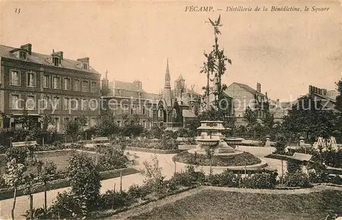 AK / Ansichtskarte Fecamp Distillerie de la Benedictine le Square Kat. Fecamp