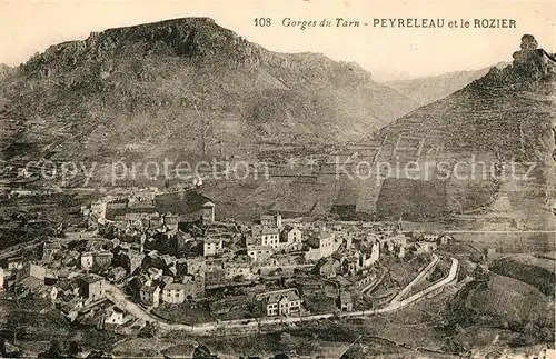 AK / Ansichtskarte Peyreleau et le Rozier  Gorges du Tarn Kat. Peyreleau