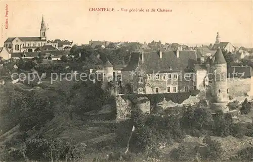 AK / Ansichtskarte Chantelle Vue du Chateau Kat. Chantelle le Chateau