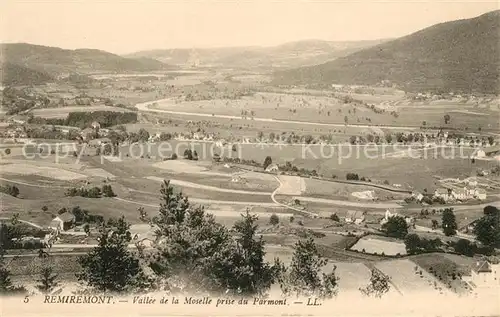 AK / Ansichtskarte Remiremont Vosges Vallee de la Moselle prise du Parmont Kat. Remiremont