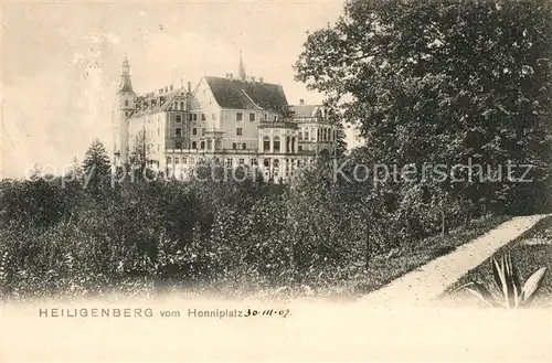 AK / Ansichtskarte Heiligenberg Baden vom Honniplatz Kat. Heiligenberg