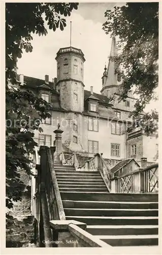 AK / Ansichtskarte oehringen Hohenlohe Schloss Kat. oehringen