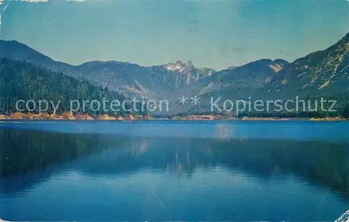 AK / Ansichtskarte Vancouver British Columbia Lake Capilano and The Lions Kat. Vancouver