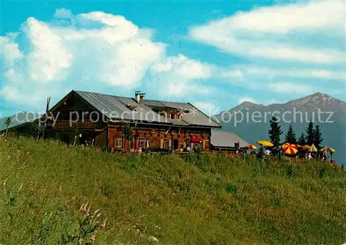 AK / Ansichtskarte Gnadenwald Bergrestaurant Hinterhornalm Kat. Gnadenwald