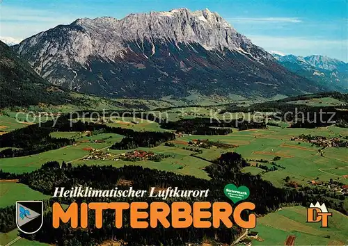 AK / Ansichtskarte Mitterberg Steiermark Fliegeraufnahme mit Grimming Kat. Mitterberg