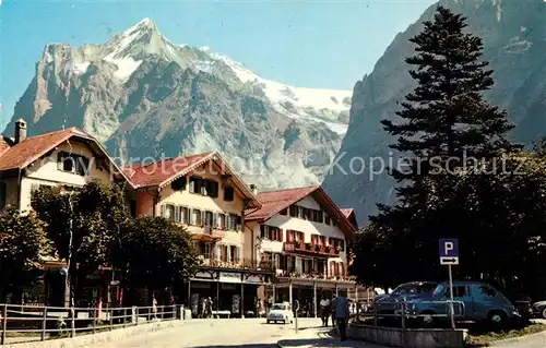 AK / Ansichtskarte Grindelwald Wetterhorn Kat. Grindelwald