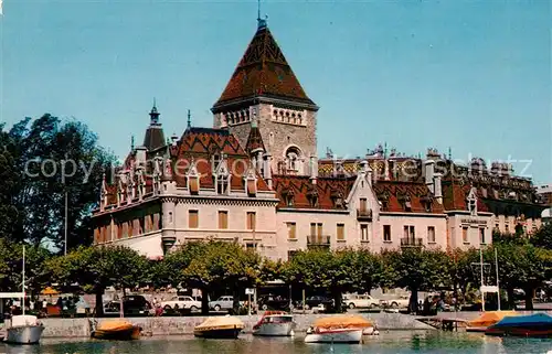 AK / Ansichtskarte Lausanne Ouchy Hotel Le Chateau Kat. Lausanne