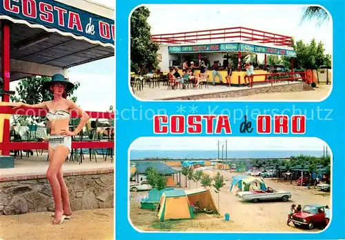 AK / Ansichtskarte Barcelona Cataluna Camping Costa de Oro Restaurant Kat. Barcelona