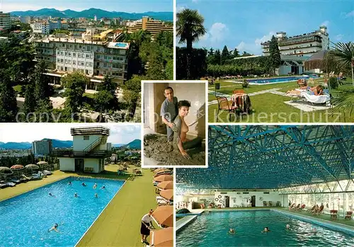 AK / Ansichtskarte Abano Terme Hotel Terme Grand Torino Kuranwendung Swimming Pool Kat. Abano Terme