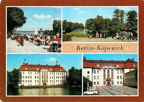 AK / Ansichtskarte Koepenick Mueggelspree Baumgarteninsel Schloss Kunstgewerbemuseum Schloss Kat. Berlin