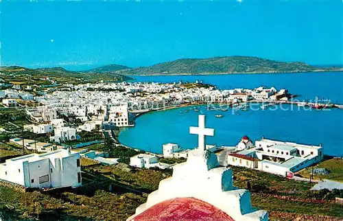 AK / Ansichtskarte Mykonos The world renowned dazzling white island of the Aegean