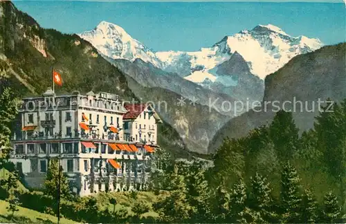 AK / Ansichtskarte Interlaken BE Waldhotel Unspunnen Kat. Interlaken