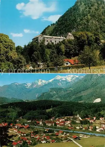 AK / Ansichtskarte Marquartstein Burg Panorama Kat. Marquartstein