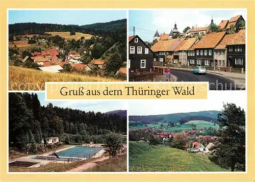 AK / Ansichtskarte Suhl Thueringer Wald Altendambach Schleusingen Breitenbach Erlau Kat. Suhl