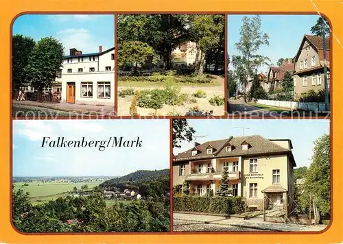 AK / Ansichtskarte Falkenberg Mark FDGB Erholungsheim Theodor Fontane Platz Oderbruch Bettenhaus Kat. Falkenberg Mark