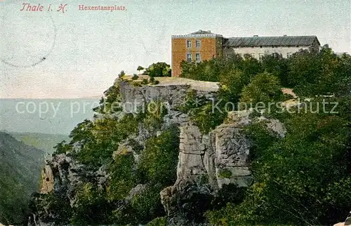 AK / Ansichtskarte Thale Harz Hexentanzplatz Kat. Thale