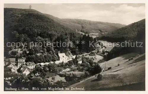 AK / Ansichtskarte Stolberg Harz Zechental Panorama Kat. Stolberg Harz