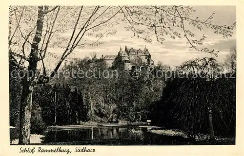 AK / Ansichtskarte Harz Region Schloss Rammelburg