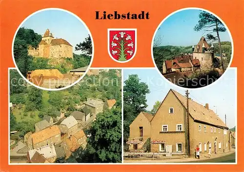 AK / Ansichtskarte Liebstadt Schloss Kuckuckstein Stadtschenke Wappen Kat. Liebstadt