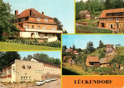 AK / Ansichtskarte Lueckendorf FDGB Erholungsheim Teilansicht Gaststaette Kat. Kurort Oybin