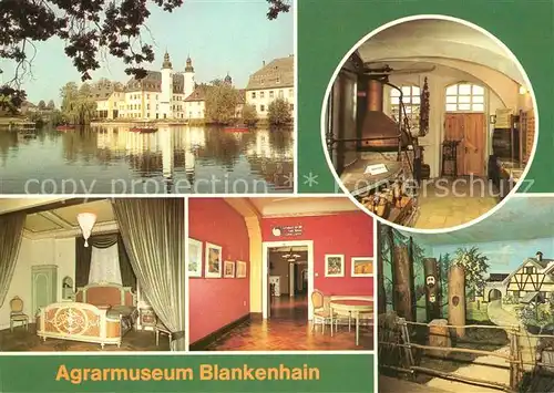 AK / Ansichtskarte Blankenhain Crimmitschau Agrarmuseum Barockschloss ehem. Rittergut Kat. Crimmitschau