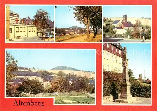 AK / Ansichtskarte Altenberg Dippoldiswalde HO Gaststaette Knappensaal Geisingberg Binge Bergbau Schauanlage Kat. Altenberg