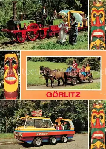 AK / Ansichtskarte Goerlitz Sachsen Pioniereisenbahn Kosmokrator Kat. Goerlitz