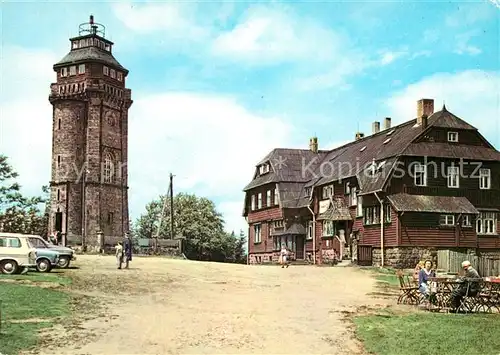 AK / Ansichtskarte Auersberg Wildenthal Berghotel Auersberg Kat. Eibenstock