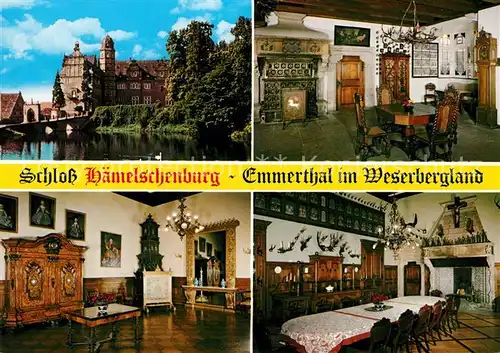 AK / Ansichtskarte Emmerthal Niedersachsen Schloss Haemelschenburg Kat. Emmerthal