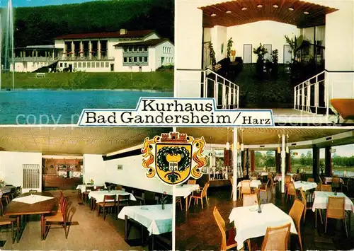 AK / Ansichtskarte Gandersheim Bad Kurhaus Kat. Bad Gandersheim