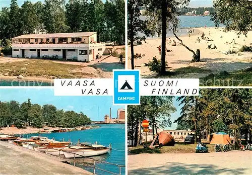 AK / Ansichtskarte Vaasa Campingplatz Hietasaari Kat. Vaasa