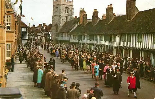 AK / Ansichtskarte Stratford Upon Avon Birthday Procession Kat. Grossbritannien