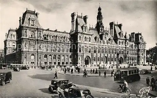 AK / Ansichtskarte Paris Hotel de Ville Kat. Paris