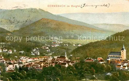 AK / Ansichtskarte Gernsbach im Murgtal  Kat. Gernsbach