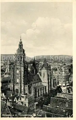 AK / Ansichtskarte Heilbronn Neckar Kilianskirche Kat. Heilbronn