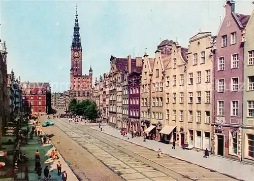 AK / Ansichtskarte Gdansk Diugi Targ Kat. Gdansk