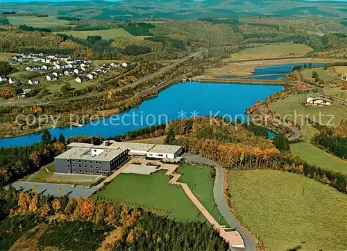 AK / Ansichtskarte Biggesee Fliegeraufnahme Jugendherberge Kat. Olsberg