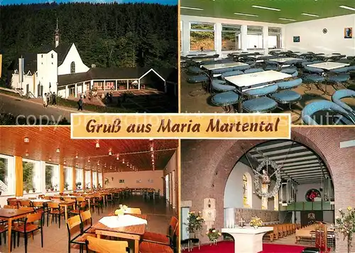 AK / Ansichtskarte Kaisersesch Wallfahrtskirche Maria Martental Kat. Kaisersesch