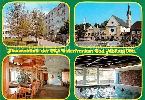 AK / Ansichtskarte Aibling Bad Rheumaklinik Schwimmbad Kat. Bad Aibling