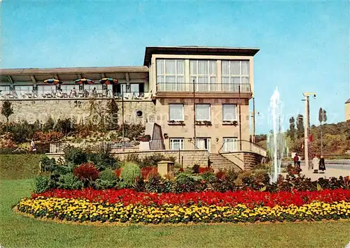 AK / Ansichtskarte Nordhausen Thueringen Gaststaette Stadt Terrasse Kat. Nordhausen Harz